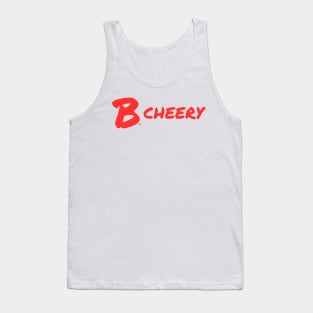 B Cheery, Red Tank Top